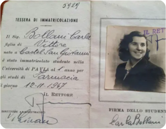 Mia nonna Carla ai tempi dell’università