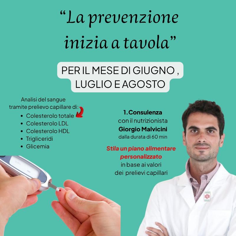 Promozione estiva – Pacchetto Salute